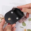 Cute mini leather bag, coin purse, earphone case, storage bag, monogram pendant, key card case, key case for women Application Scenario